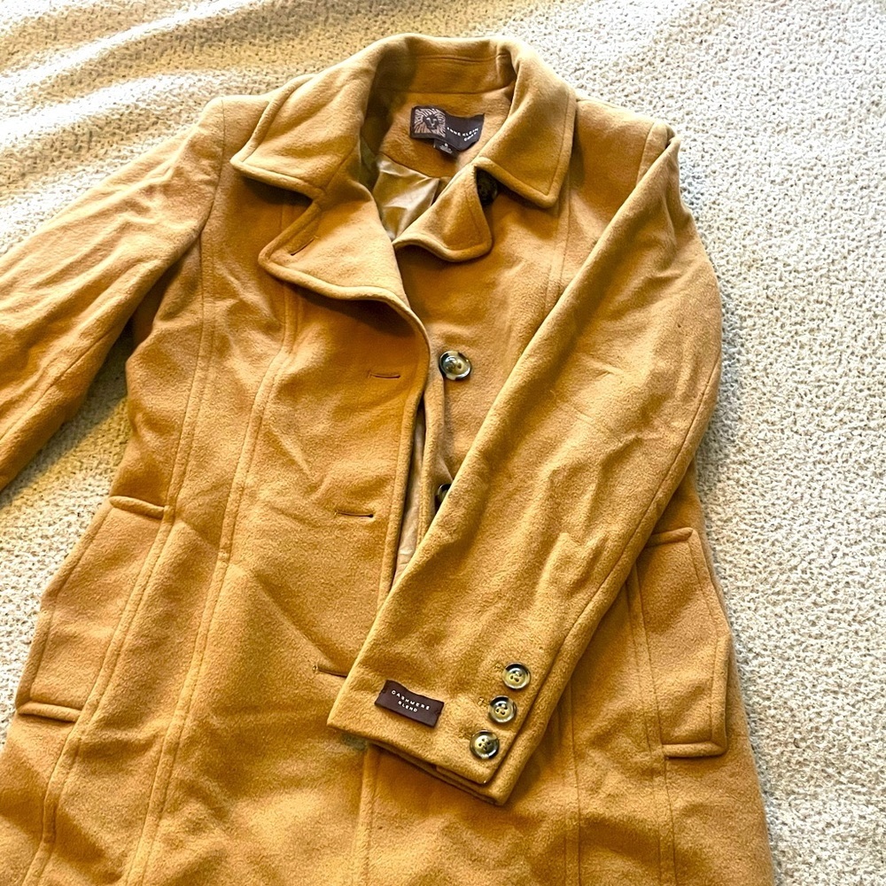 Tan Anne Klein coat